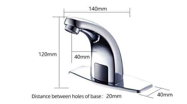 Modern Design Intelligent Infrared Sensing Tap Sensor Basin Faucet for Kitchen Bathroom Hot Cold Water Faucet Accessories - Image 2