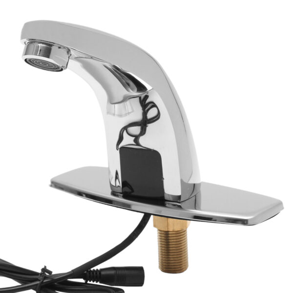 Sensor Faucet Deck Mount Automatic Infrared Smart Inductive Water Tap Kitchen Bathroom Sink Faucets  Touch Hands Free Water Tap