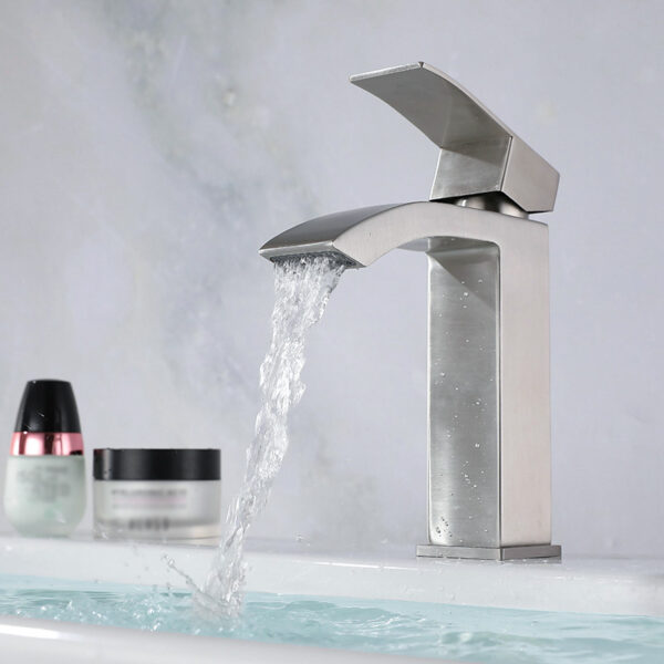Bathroom Bathtub Shower Stainless Steels Kitchen Sink Water Tap Faucet Pull Out Basin Bath & Shower Faucets - Image 2