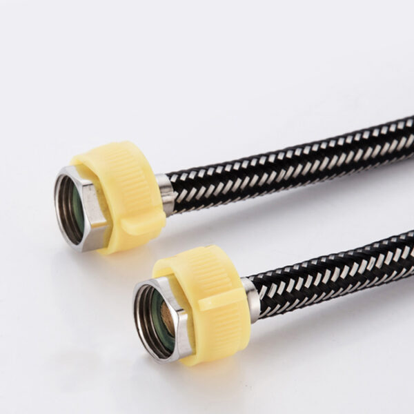 Modern Design Nylon and Stainless Steel Flexible Braided Hose ABS Plumbing Faucet with Mixed Weaving for Contemporary Decors - Slika 3
