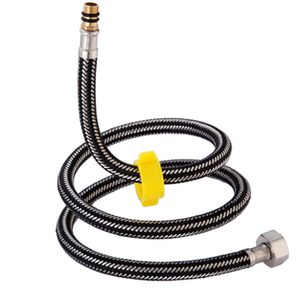Modern Design Nylon and Stainless Steel Flexible Braided Hose ABS Plumbing Faucet with Mixed Weaving for Contemporary Decors - Slika 5