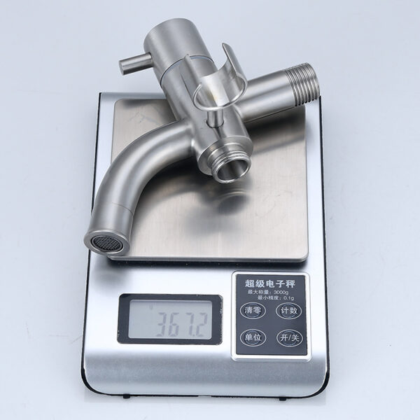 OEM Outdoor Wall Tap 2-Way Single Cold Bibcock for Basin and Washing Machine Wholesale Supplies - Image 2