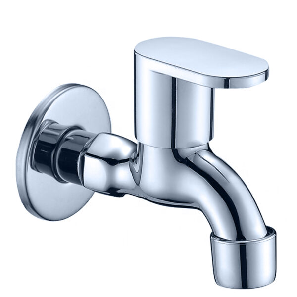 Modern Design Zinc Sanitary Bathroom Water Tap Bibcock Taps for Basin and Shower - Image 2