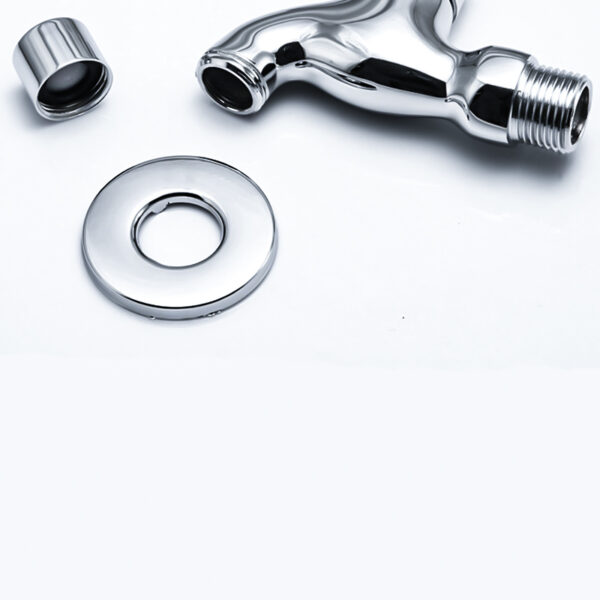 Modern Design Zinc Sanitary Bathroom Water Tap Bibcock Taps for Basin and Shower - Image 3